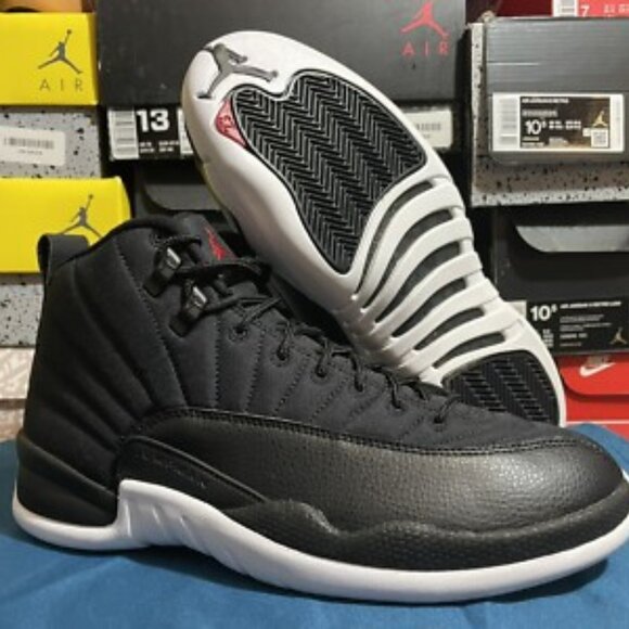 Jordan Other - Jordan 12 Retro Shoes Mens Size 8 Flu Game 130690-004 Basketball Sneakers